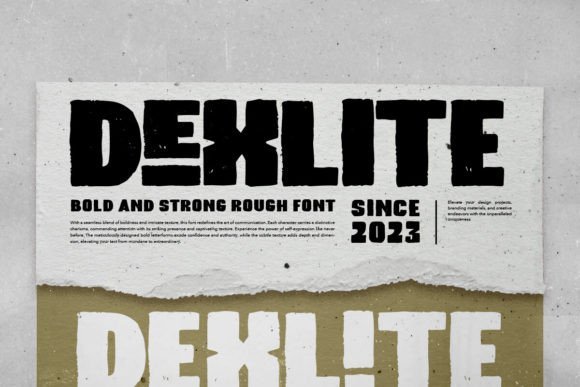 Dexlite Font - Featured Image