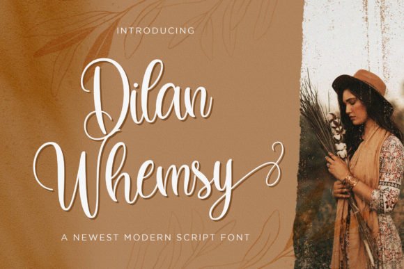Dilan Whemsy Font - Featured Image