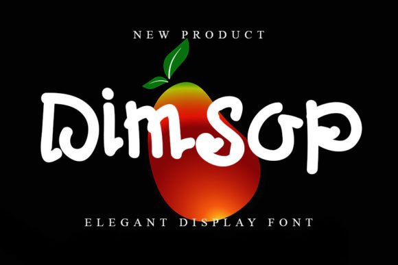 Dimsop Font - Featured Image