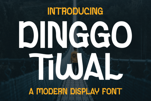 Dinggo Tiwal Font - Featured Image