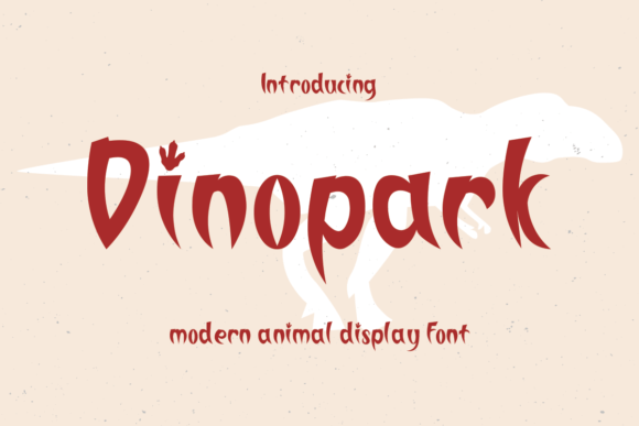 Dinopark Font - Featured Image