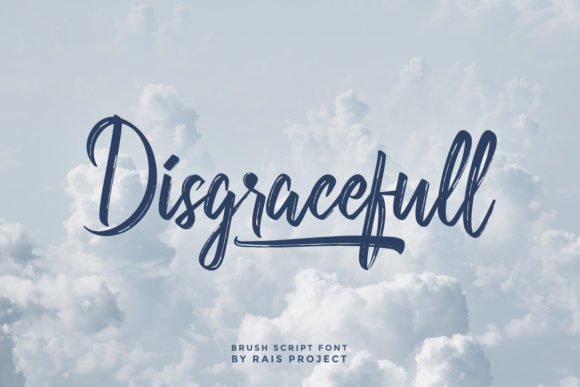 Disgracefull Font - Featured Image