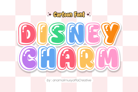 Disneycharm Regular Font - Featured Image