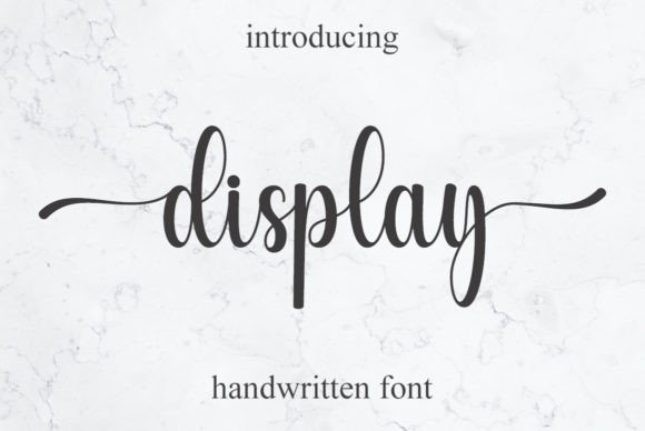Display Font - Featured Image