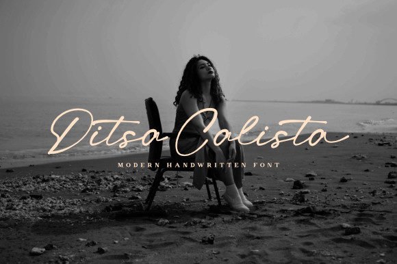 Ditsa Calista Font - Featured Image