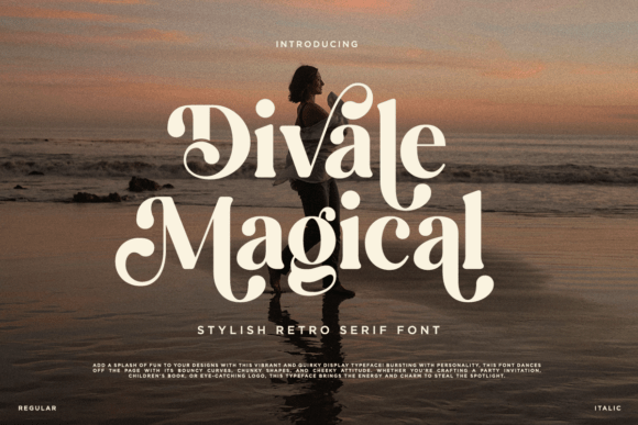 Divale Magical Font - Featured Image