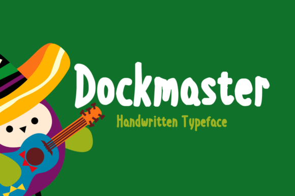 Dockmaster Font - Featured Image