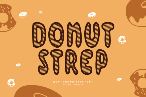 Donut Strep Font - Featured Image