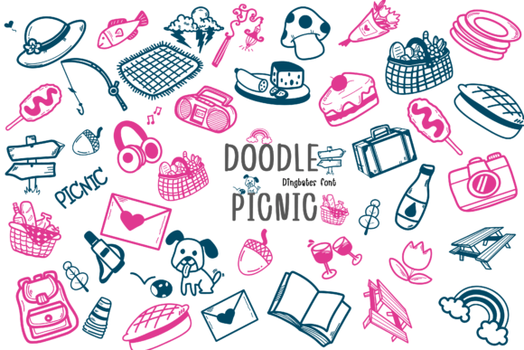 Doodle Picnic Font - Featured Image