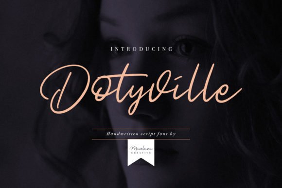 Dotyville Font - Featured Image