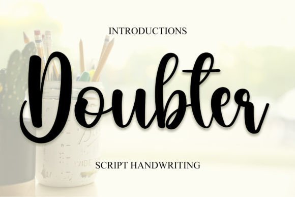 Doubter Font - Featured Image