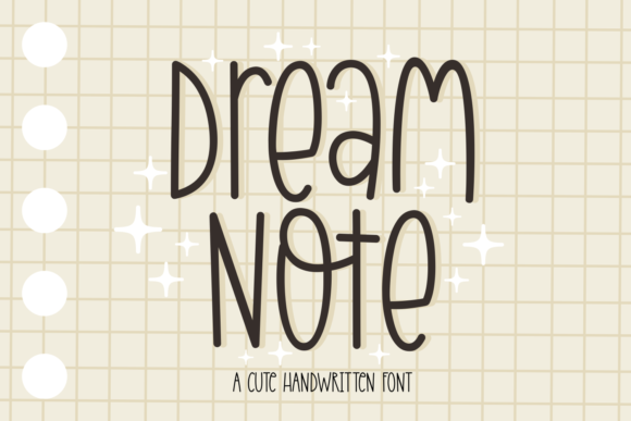 Dream Note Font - Featured Image