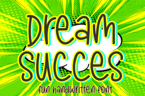 Dream Succes Font - Featured Image