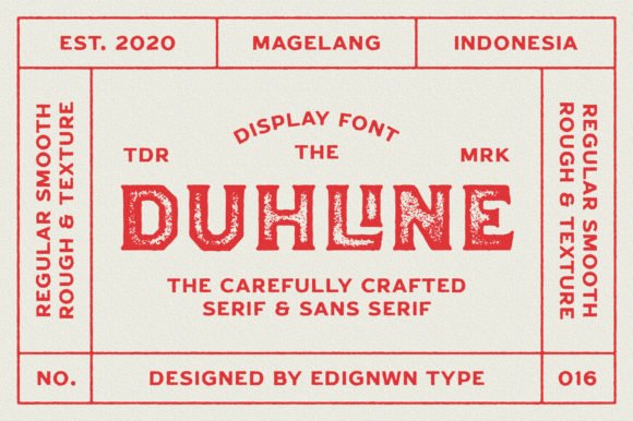 Duhline Font - Featured Image