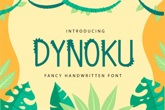 Dynoku Font - Featured Image