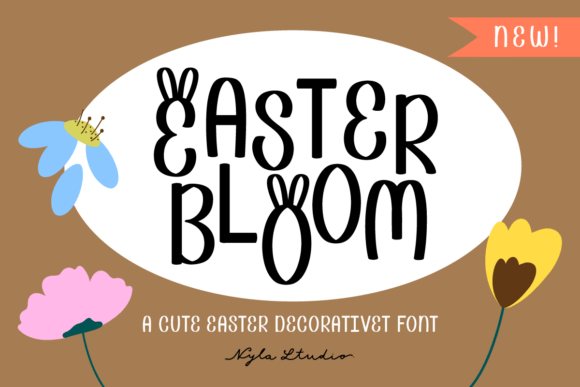 Easter Bloom Font - Featured Image