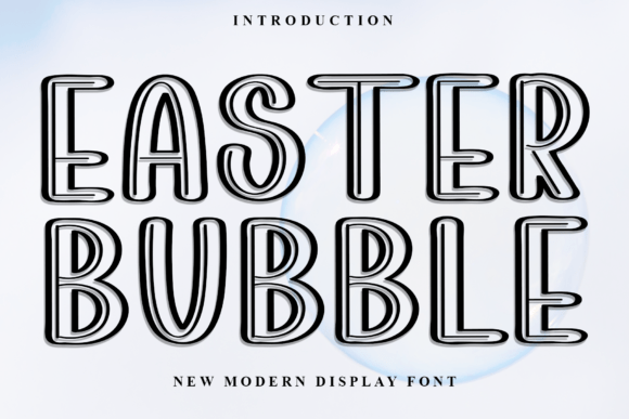 Easter Bubble Font - Featured Image