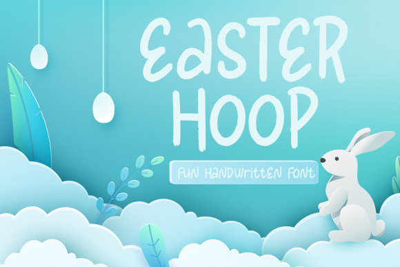 Easter Hoop Font - Featured Image