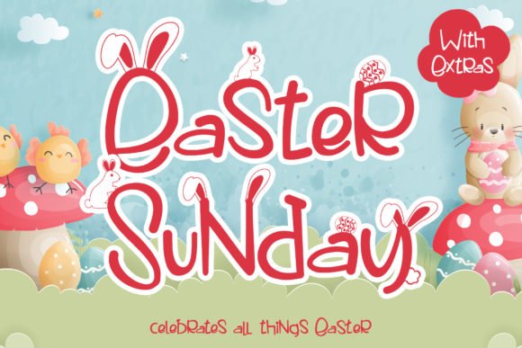 Easter Sunday Font - Featured Image
