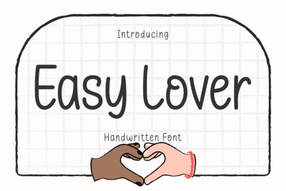 Easy Lover Font - Featured Image