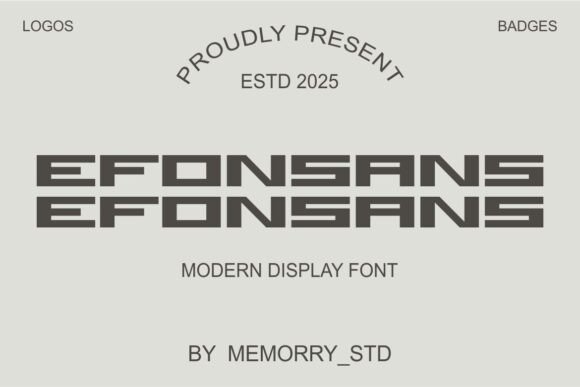 Efosans Font - Featured Image