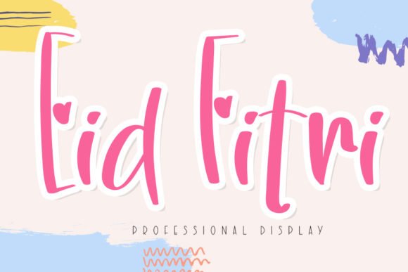 Eid Fitri Font - Featured Image