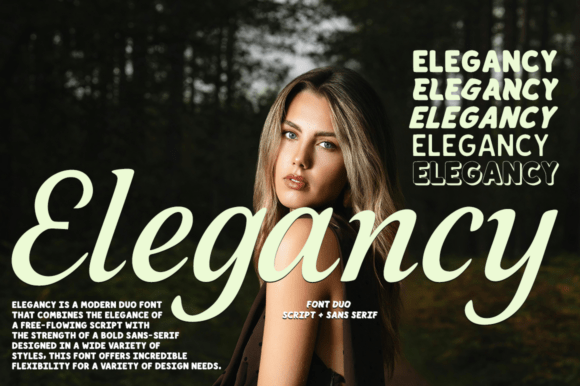 Elegancy Font - Featured Image