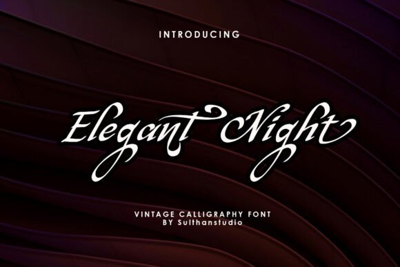 Elegant Night Font - Featured Image