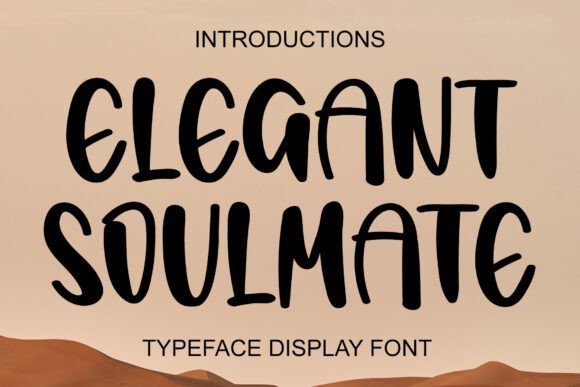 Elegant Soulmate Font - Featured Image