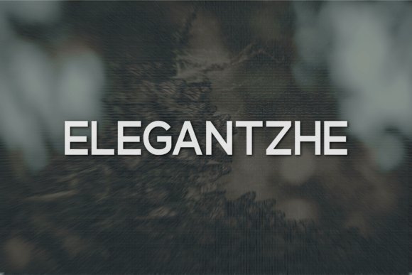 Elegantzhe Font - Featured Image