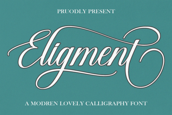 Eligment Font - Featured Image