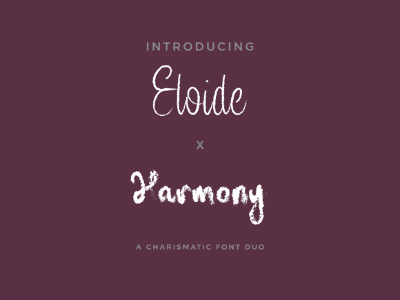 Eloide X Harmony Duo Font - Featured Image