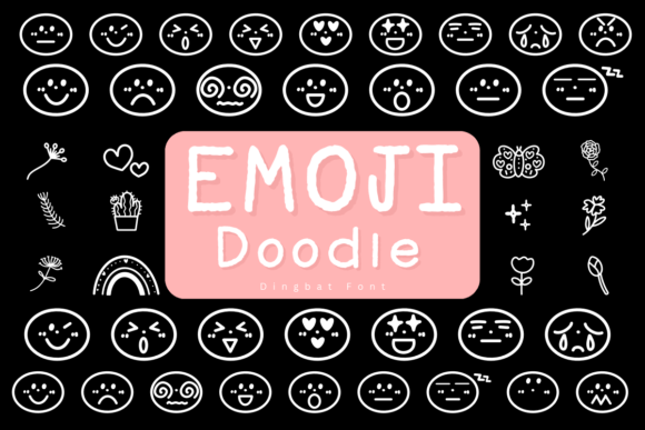Emoji Doodle Font - Featured Image