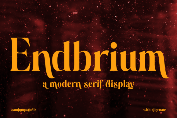 Endbrium Font - Featured Image