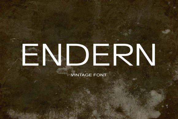 Endern Font - Featured Image