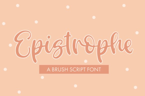Epistrophe Font - Featured Image