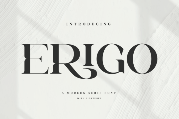 Erigo Font - Featured Image