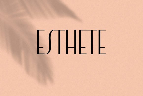 Esthete Font - Featured Image