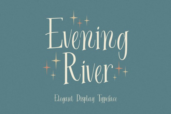Evening River Font - Featured Image