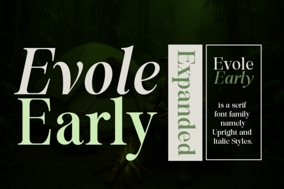 Evolve Early Expanded Font - Featured Image