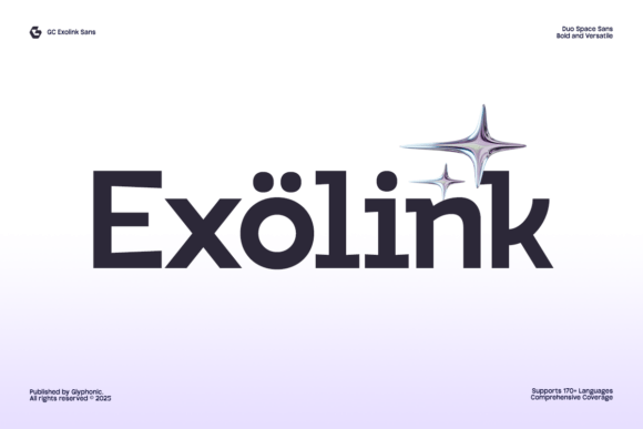 Exolink Font - Featured Image