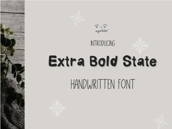 Extra Bold State Font - Featured Image