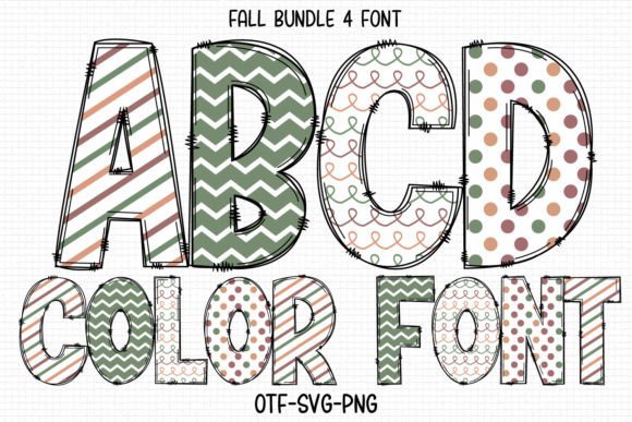 Fall Doodle Font - Featured Image