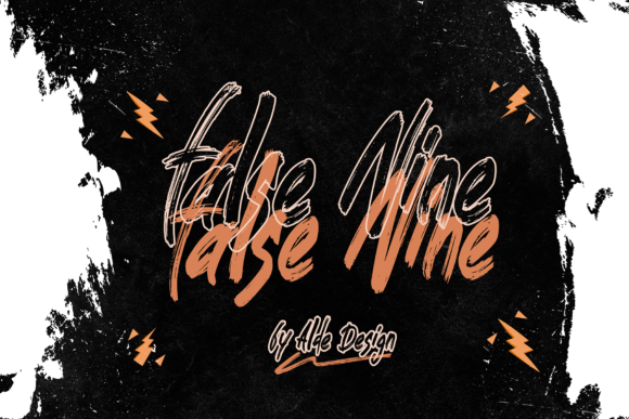 False Nine Font - Featured Image