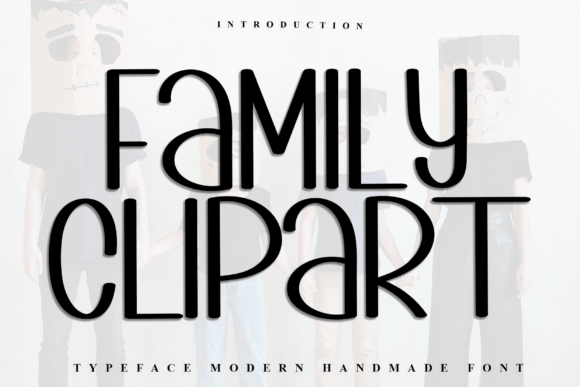 Family Clipart Font - Featured Image