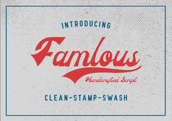 Famlous Font - Featured Image