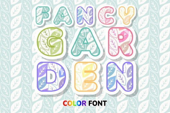 Fancy Garden Font - Featured Image