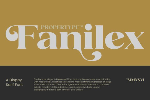 Fanilex Font - Featured Image