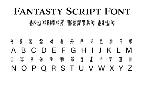 Fantasy Script 14 Font - Featured Image
