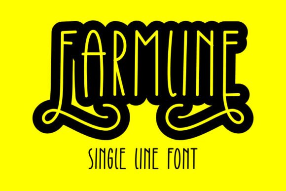 Farmline Font - Featured Image